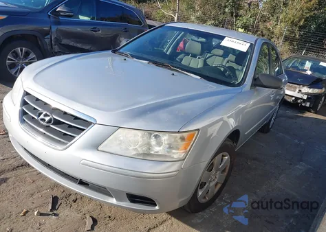 2010 Hyundai Sonata Gls z USA, uszkodzony, nr VIN 5NPET4AC9AH580902
